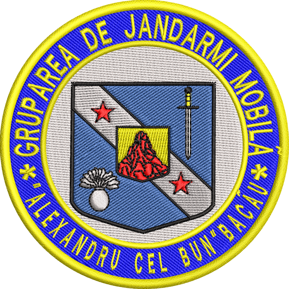 EMBLEMA GRUPAREA DE JANDARMI MOBILA BACAU